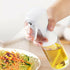 Mist 2-in-1 Olive Oil Dispenser Bottle - Premium Oil Spray Bottle - White