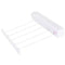 Wall-Mounted Retractable Laundry Clothesline Drying Rack - White