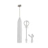 Milk Elecrtic Frother Handheld Mini Portable With 3 Adjustable Speed - White