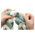 Stretchable Loofah Sponge Back Scrubber - Green