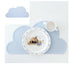 Kid's Cloud Shaped Food-Grade Silicone Place Mat - Blue