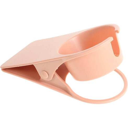 water cup holder at the table -pink