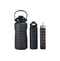 3 Piece Motivational Bottle - Black