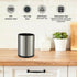 Stainless - Steel -Rotating Storage Bucket