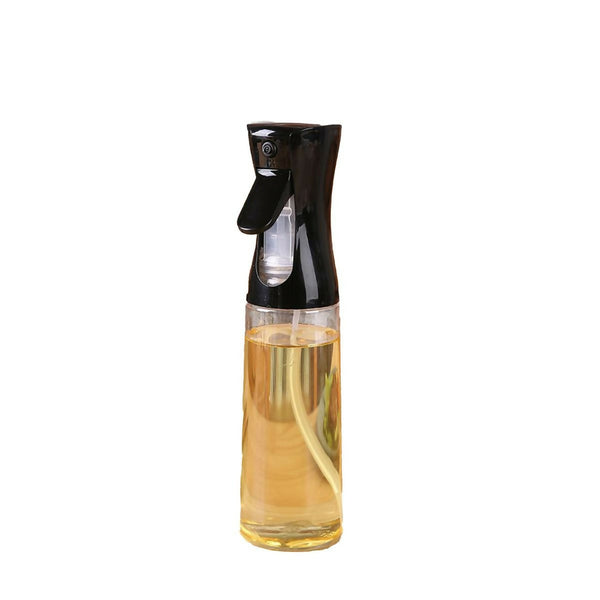 Air Fryer Oil Sprayer Kitchen Oil-Control Mist Spray Bottle - Black