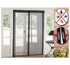 Pack of 2 Magic Mesh, Hands Free Magnetic Screen Door - Black