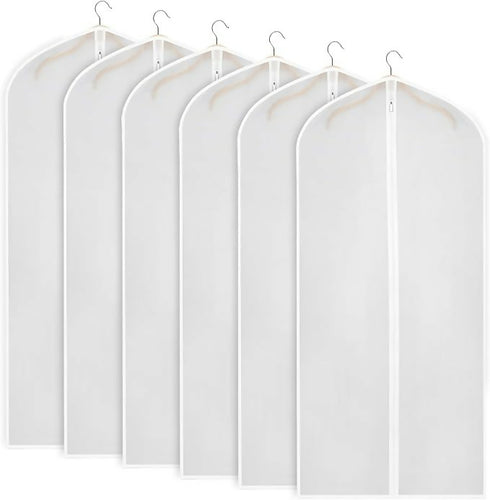 5 piece Andoora homeware clothes dust cover 60*120cm-white