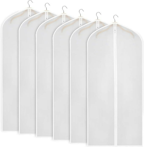 5 piece Andoora homeware clothes dust cover 60*120cm-white