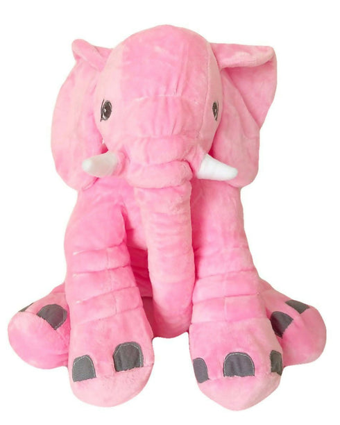 Elephant Pillow and Portable Bed Combo - Pink