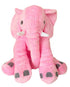 Elephant Pillow and Portable Bed Combo - Pink