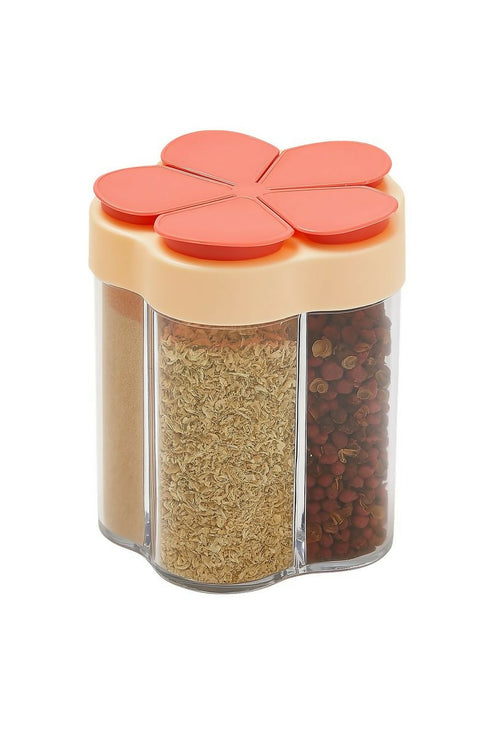 5-In-1 Portable Spice Container - Red