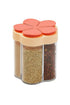 5-In-1 Portable Spice Container - Red