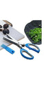 Chef's Knife-5Layer Multipurpose Vegetable Cutting Scissors - Blue