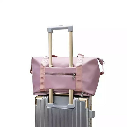 Travel Duffel Sports Gym Bag - Pink