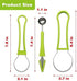 Stainless Fruit, Peeler, Scoop and Carving fruit Kit- 4 in 1 High Quality