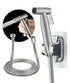 Stainless Steel Handheld Bidet Sprayer With Adjustable Water Flow - Silver