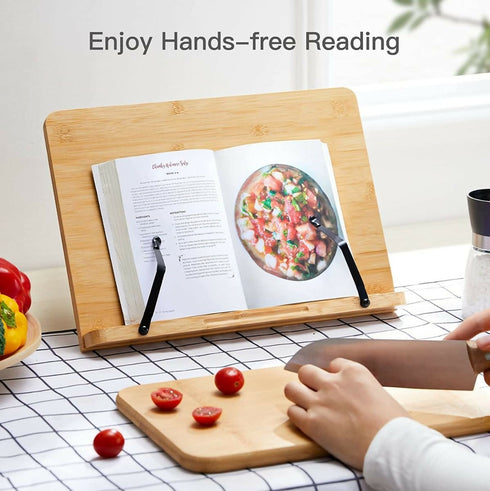 Multifunction Wooden Book Stand - Small