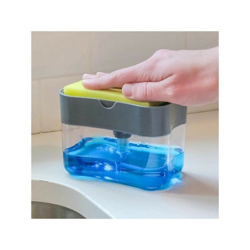 Soap Pump And Sponge Caddy