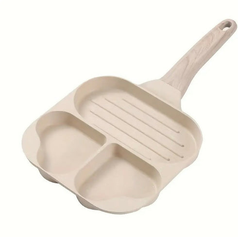 3 in 1 Pot Square Pan Breakfast Frying Pan