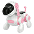 Interactive Walking Puppy Toy With LED Lights & Realistic Sounds - Pink