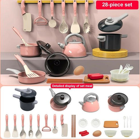 Kids Play Kitchen Toy Set