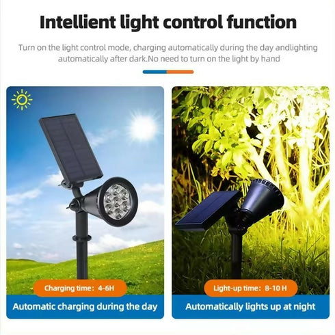 Solar Garden Spot Light Cool White - RGB