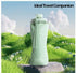 Collapsible Silicone Water Bottle 600ml Foldable Travel Bottle - Green