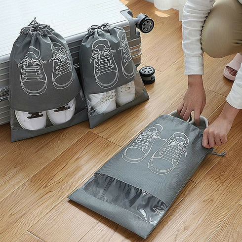 Shoe Bag For Travel & Storage Organizer - Pack of 5