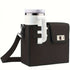 Versatile Crossbody Beverage Cup Bag - Black