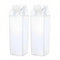 Plastic Milk Box Shaped Water Bottle-set of 2