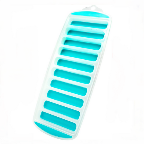 Silicone Ice Stick Tray -Narrow - Blue