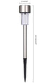 Solar Garden LED Light - Pack of 10