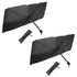 2 pcs Car Windshield Sun Shade Foldable Umbrella