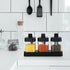 3 Spice Jar Set - black