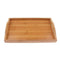 Portable Wood Breakfast Serving Wooden Tray With Handle