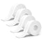 4 PCs 3.8CM X 5M PVC Self Bath & Kitchen Caulk Tape Sealant Strip Set