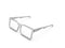 Aluminum Portable Foldable Fashionable Glasses Design Laptop Stand - Grey