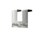2 Hook Matte Metal Door Hook - Silver