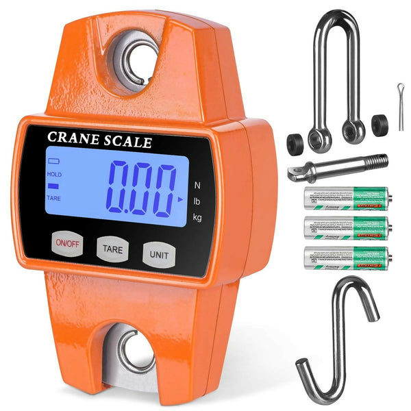 Digital Hanging Crane Weight Scale- Battery Operated