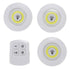 LED Light with Remote Control - Set of 3