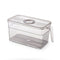 Fridge Storage Container for Fruits and Vegetables Refrigerator Organizer - Transparent