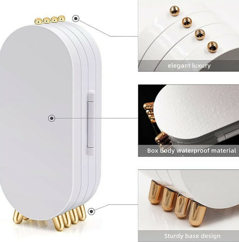 Foldable Jewelry Splendour - White