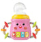 Baby's First Musical Friend - Colourful Baby Bottle-Shaped Educational Toy - Pink