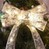 Christmas ribbon LED light string Christmas tree decoration pendant - 5m