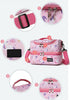 Thermal Insulated Tiffin Bags for Kids Two Layer - 5L - Pink