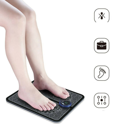 Rechargeable EMS Physiotherapy Wireless Muscle Stimulator Foot Massager