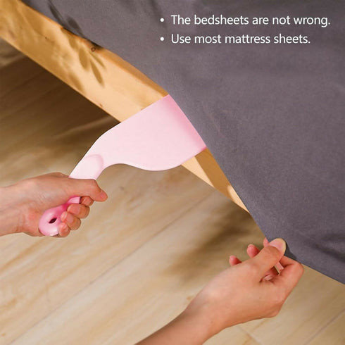 Multifunctional Non-slip Sheet Tucker - Pink