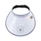 Sun Visor Cap With Fan - White