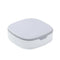 Portable Travel Multiple Compartments Jewellery Storage Box with Mirror - Grey