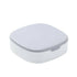 Portable Travel Multiple Compartments Jewellery Storage Box with Mirror - Grey